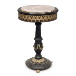 SMALL EBONY TABLE NAPOLEON III PERIOD