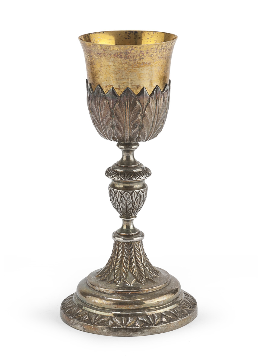 SILVER COMMUNION CUP PUNCH ROME 1815/1870