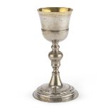 SILVER COMMUNION CUP PROBABLY KINGDOM OF ITALY LATE 19TH CENTURY