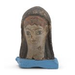 ETRUSCAN ARCHAIC HEAD 6TH CENTURY BC