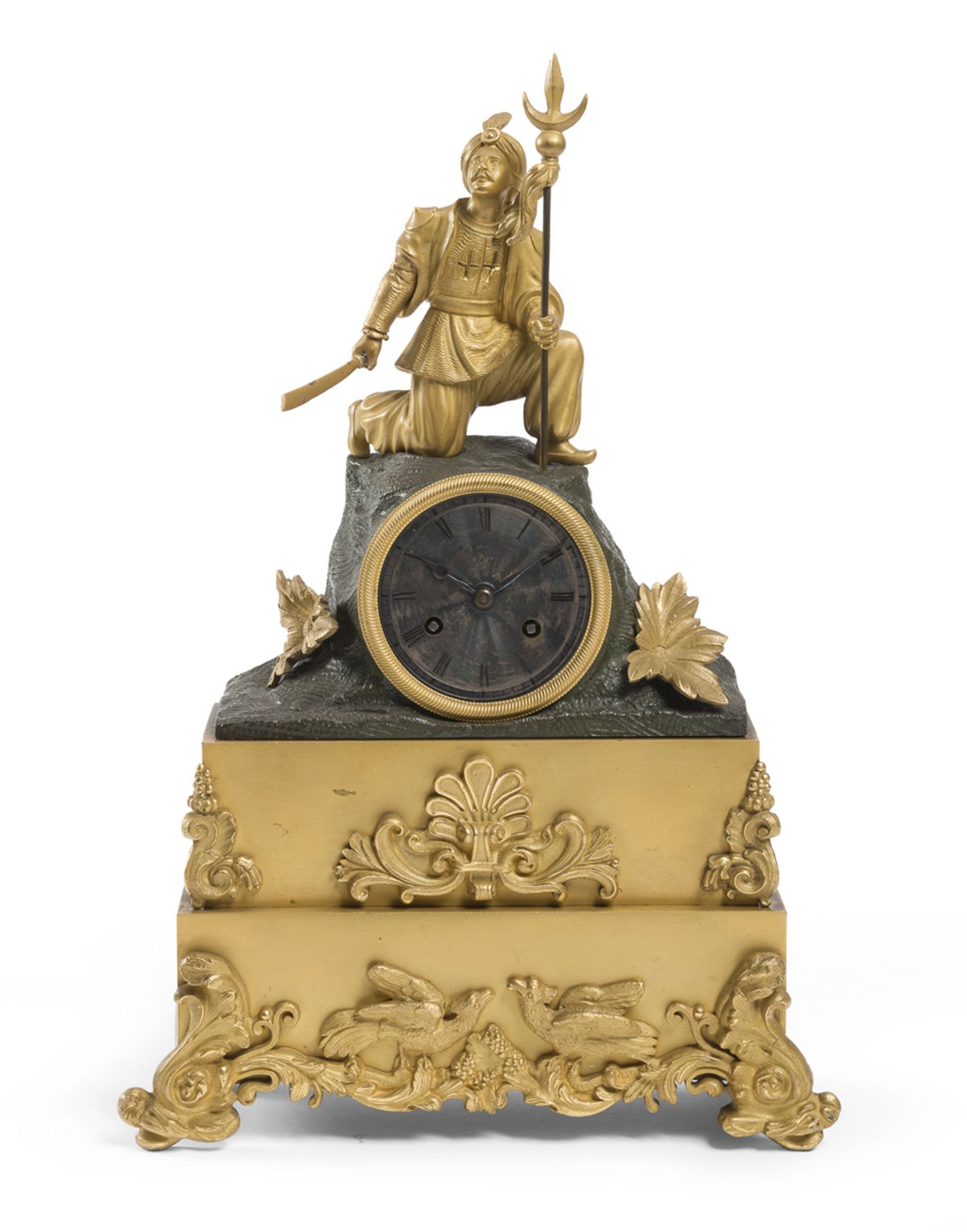 TABLE CLOCK 19th CENTURY