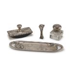 SILVER WRITING SET GERMANY 1888/1891