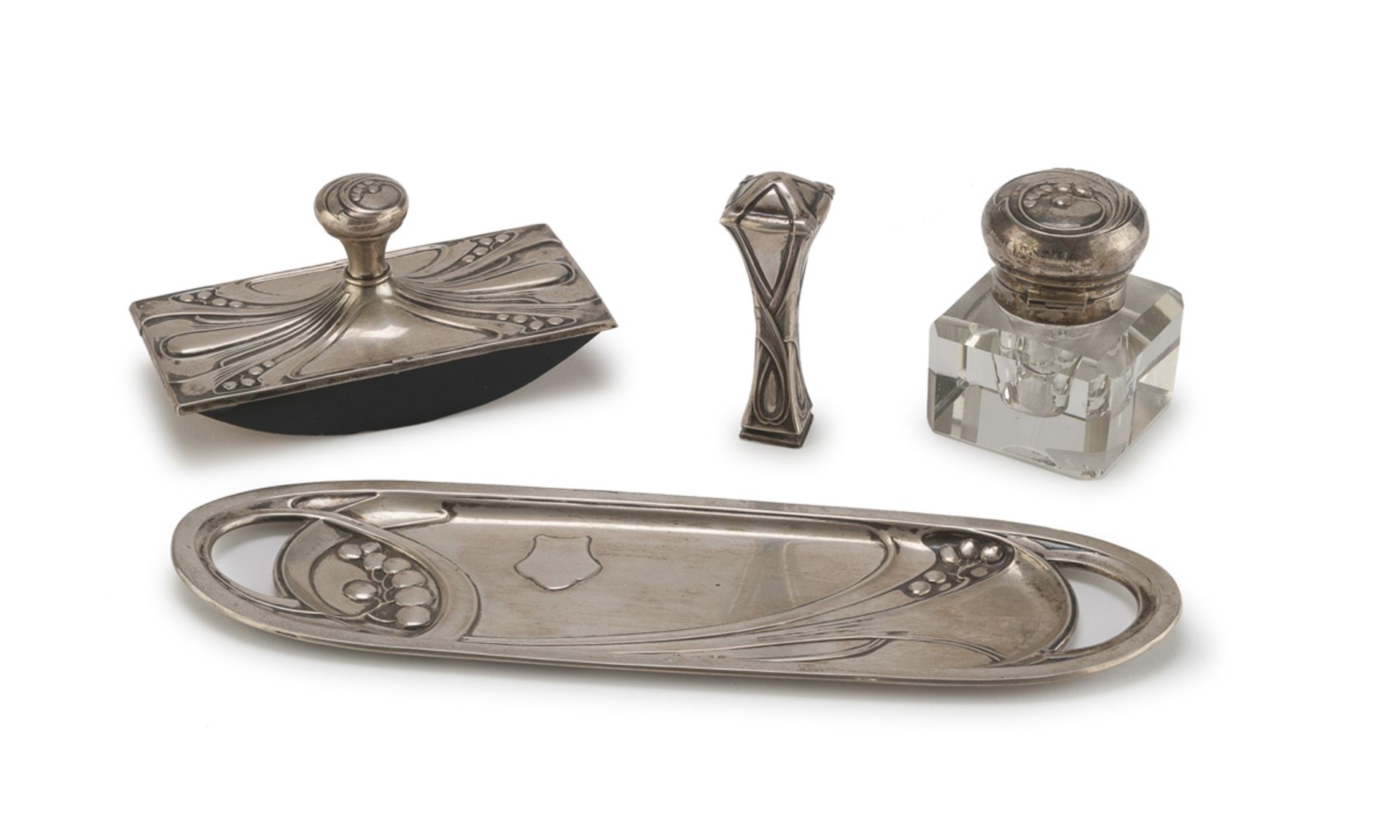 SILVER WRITING SET GERMANY 1888/1891