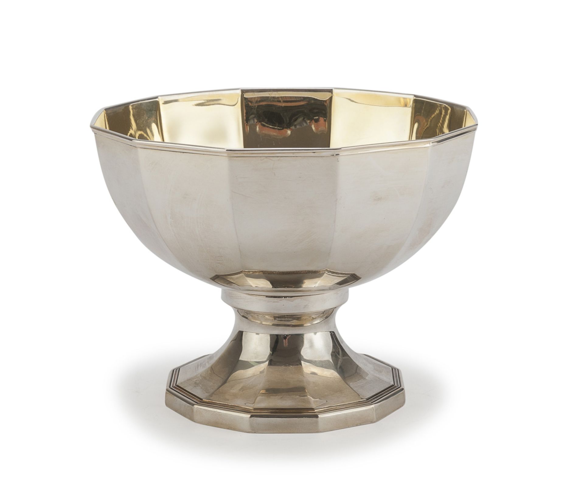 SILVER FRUIT BOWL PUNCH PADOVA POST 1968