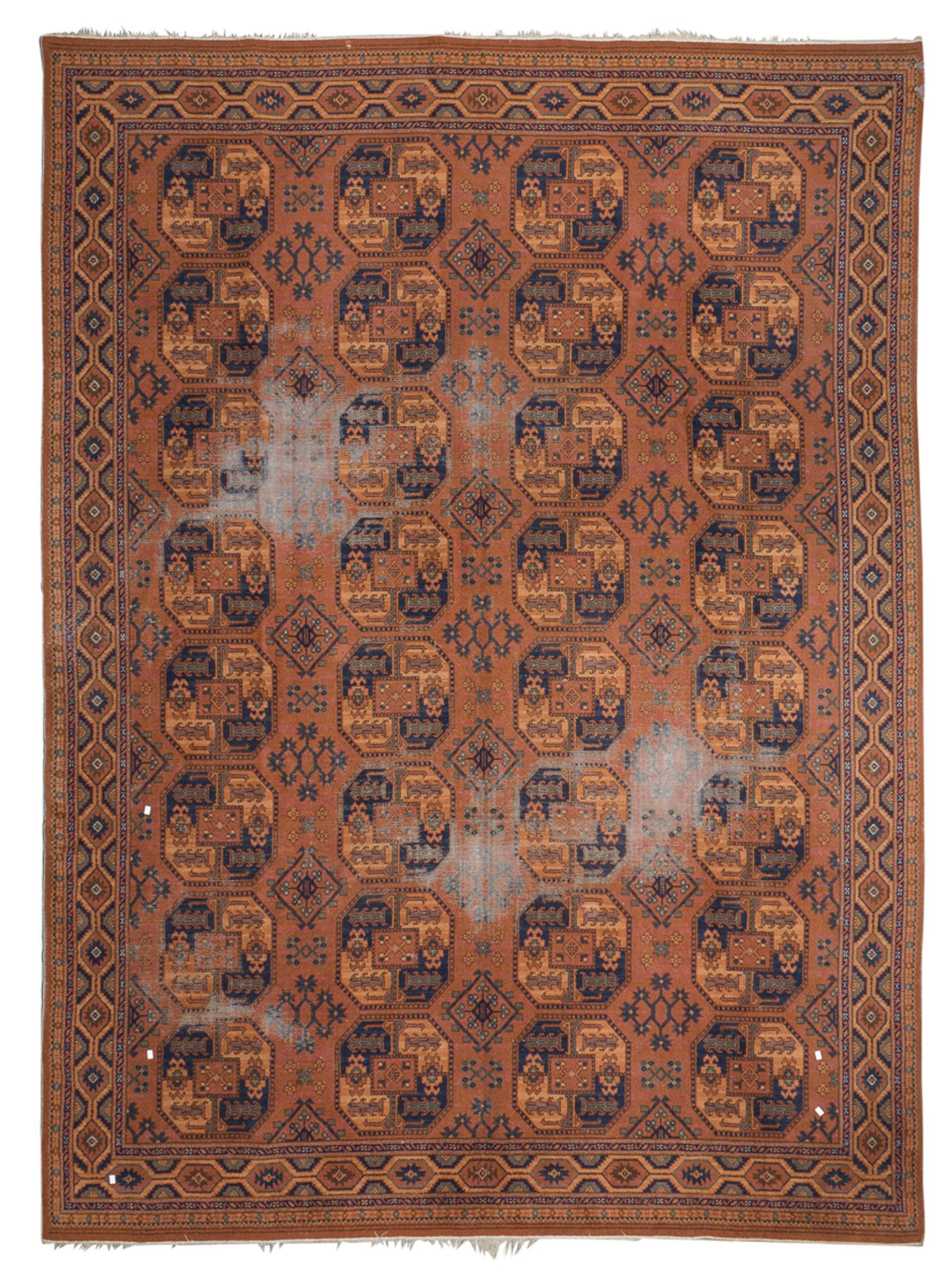 MECHANICAL CARPET AFGHAN STYLE 20TH CENTURY