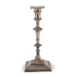 SILVER CANDLESTICK LONDON 1764