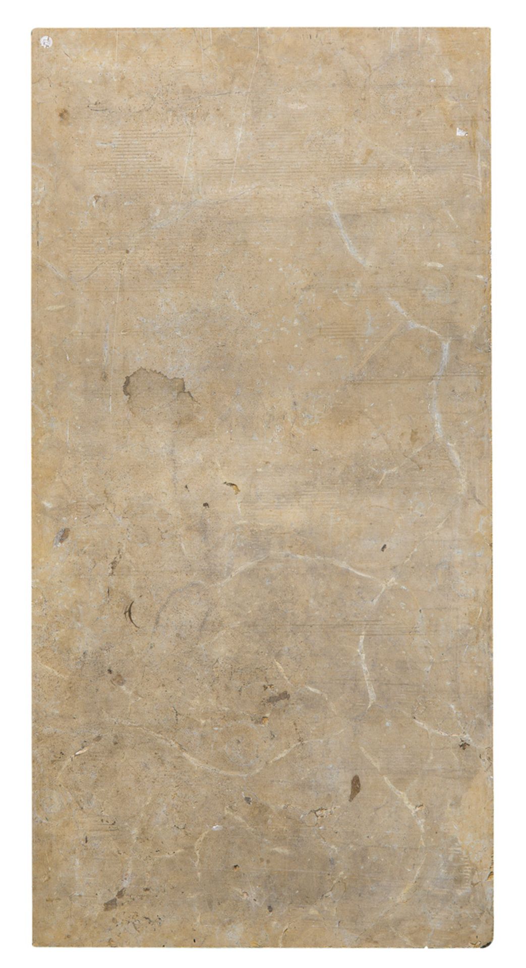 TOP IN ANTIQUE YELLOW MARBLE 18TH CENTURY