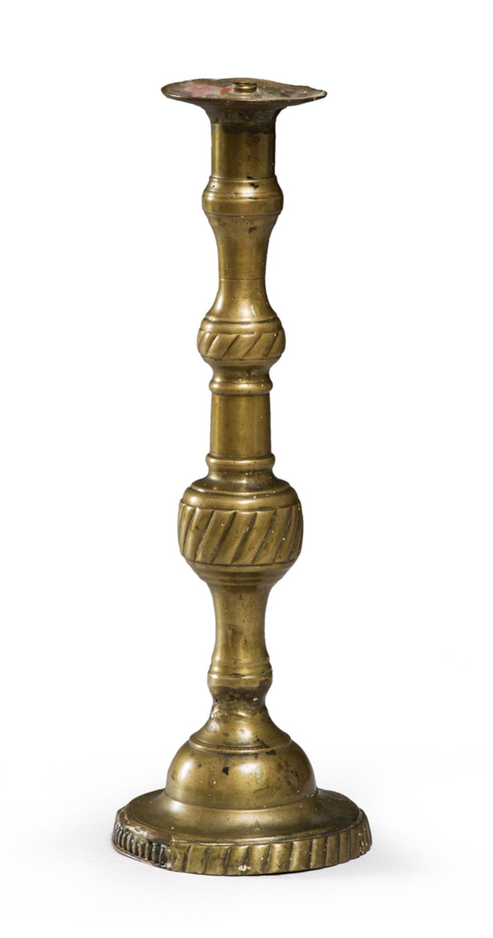 ANATOLIC BRASS CANDLESTICK EARLY 20TH CENTURY