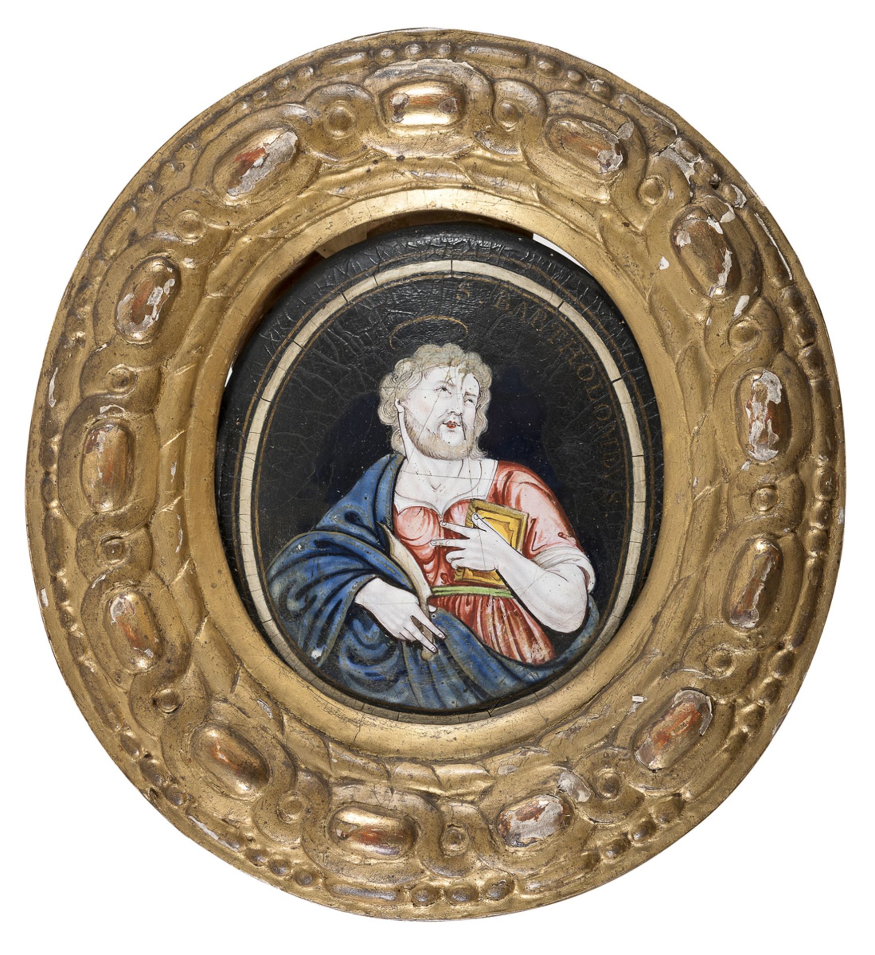 ENAMEL PICTURE LIMOGES FRANCE 19TH CENTURY