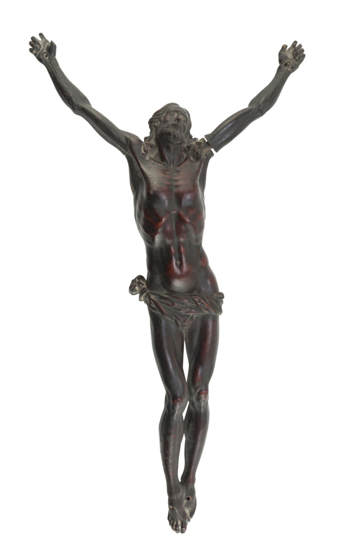 SCULPTURE OF CHRIST IN BOXWOOD PROBABLY ROME LATE 16TH CENTURY