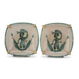 PAIR OF ASHTRAYS VIETRI 50'S