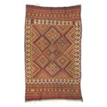 TURCOMAN KILIM RUG EARLY 20TH CENTURY