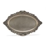 SMALL SILVER TRAY PUNZONE BOLOGNA 1944/1968