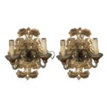PAIR OF GILTWOOD APPLIQUES LATE 18th CENTURY