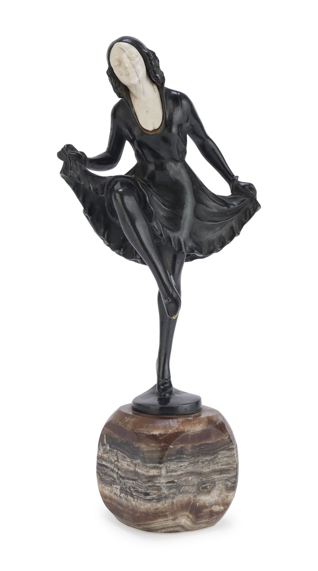 SCULPTURE OF A DANCER EARLY 20TH CENTURY