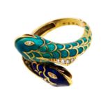 FANTASY RING GOLDSMITH FRED PARIS