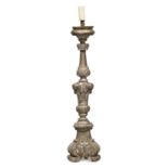 CANDLESTICK IN GILTWOOD 18th CENTURY