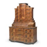 WALNUT TRUMEAU AUSTRIA LATE 18th CENTURY