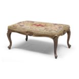 LARGE WALNUT BENCH FRANCE 19th CENTURY