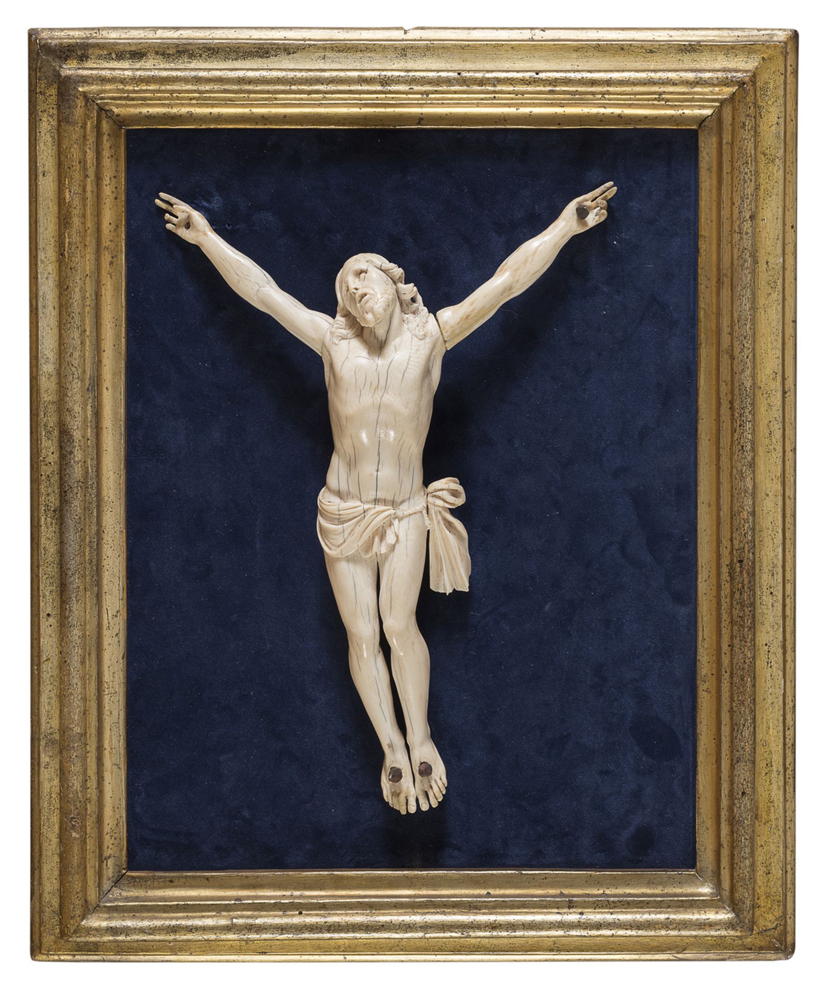 BEAUTIFUL IVORY SCULPTURE OF CHRIST ITALY 18th CENTURY