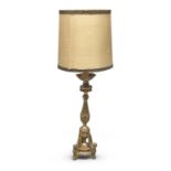 CANDLESTICK IN GILTWOOD 18th CENTURY