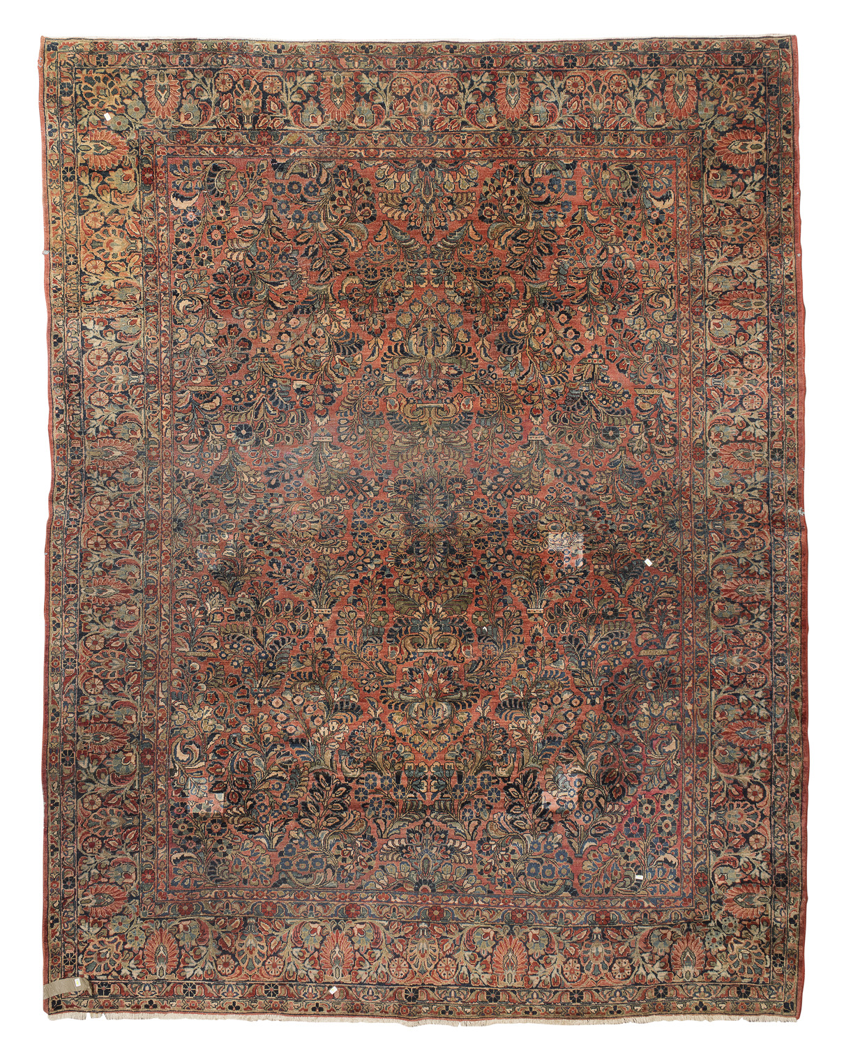 RARE IMPORTANT AMERICAN SARUK CARPET EARLY 20TH CENTURY