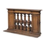 WALNUT BALUSTRADE ANCIENT ELEMENTS