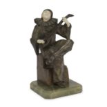 PIERROT SCULPTURE EARLY 20TH CENTURY