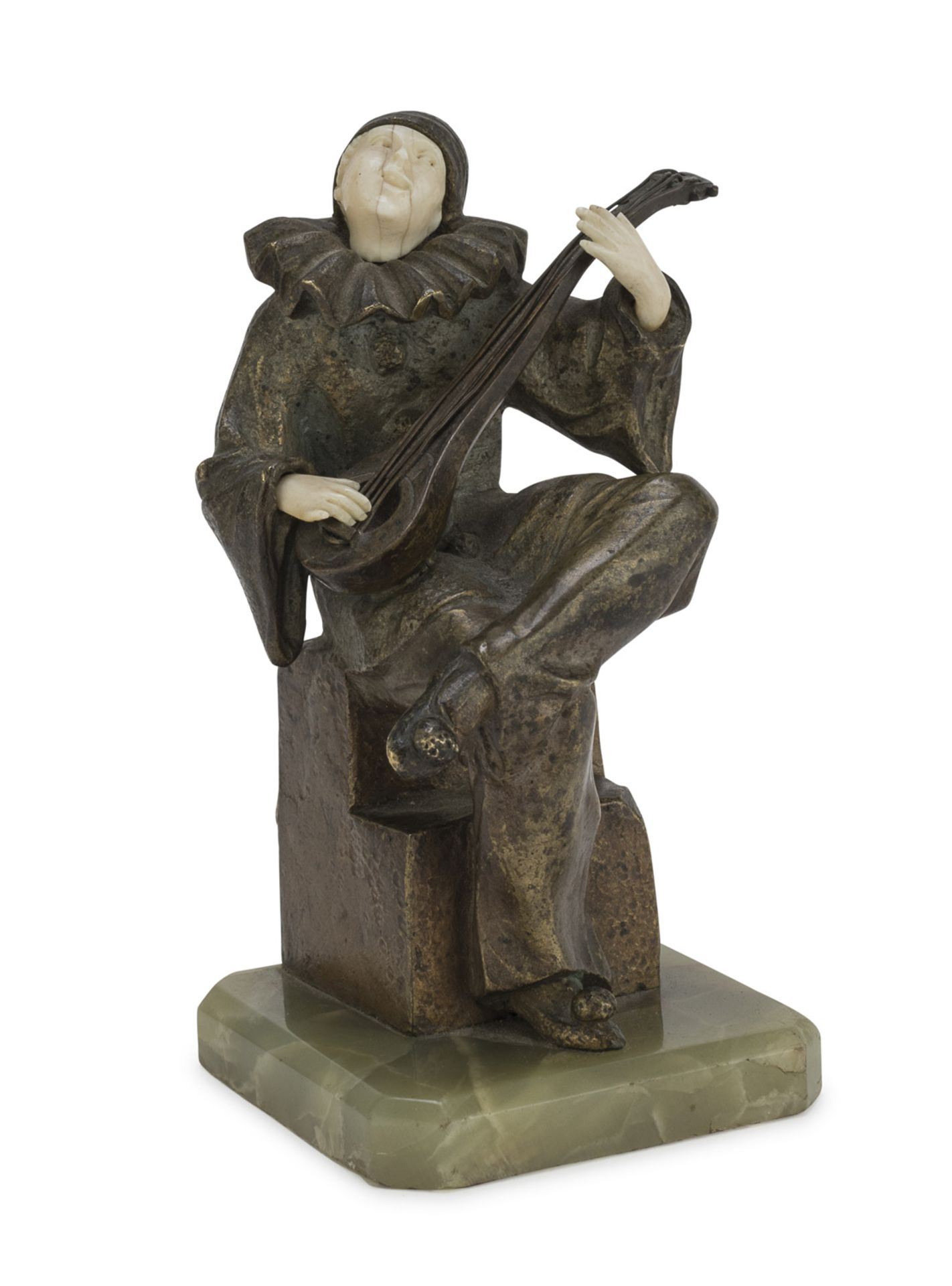 PIERROT SCULPTURE EARLY 20TH CENTURY