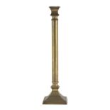 GILT METAL CANDLESTICK LATE 19th CENTURY