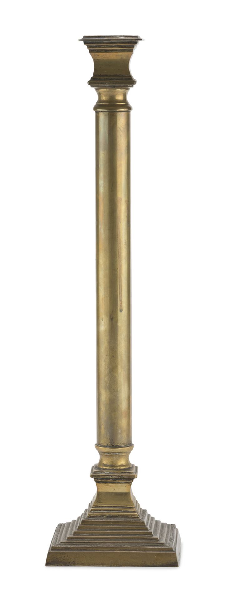 GILT METAL CANDLESTICK LATE 19th CENTURY