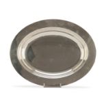 SILVER SERVING PLATE PUNZONE PADOVA 1944/1968