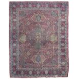 RARE KIRMAN RUG EARLY 20TH CENTURY