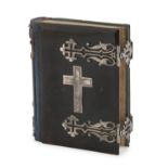 CHRISTIAN MANUAL WITH SILVER MILAN PUNCH 1879