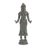 BRONZE SCULPTURE CAMBODIA 20th CENTURY