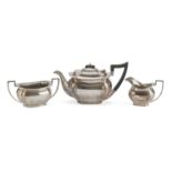 SILVER-PLATED TEA SET PUNCH SHEFFIELD 1874/1886