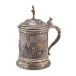 SMALL SILVER TANKARD PUNCH MOSCOW 1889