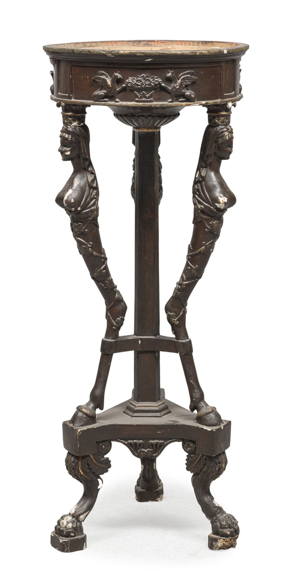 STAND IN LACQUERED WOOD NEOCLASSIC PERIOD
