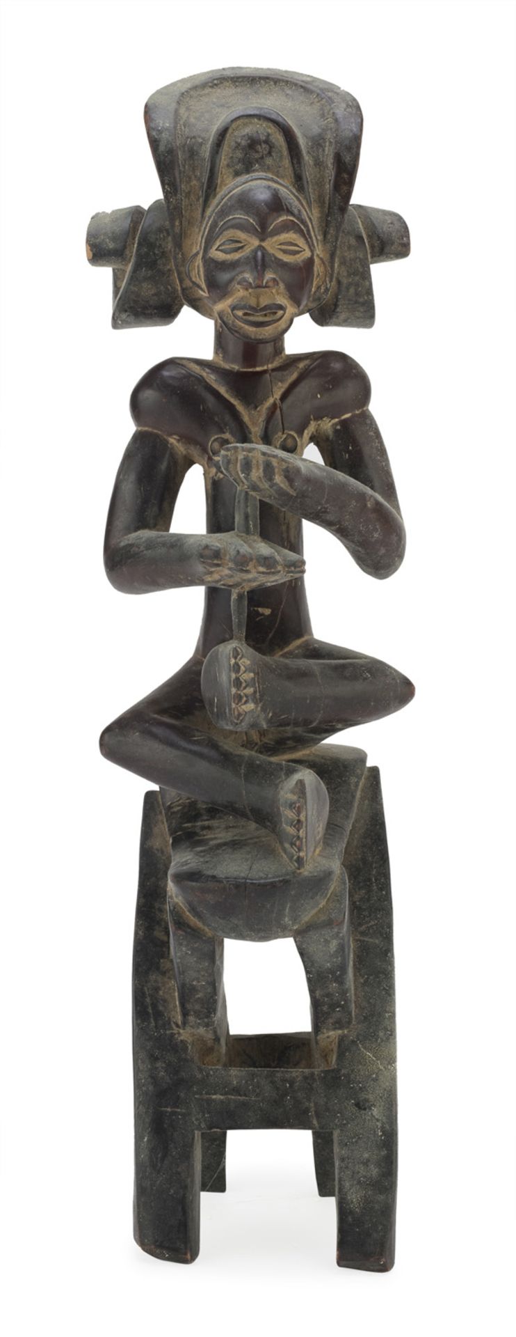 FEMALE SCULPTURE. AFRICA CULTURE SENUFO 20th CENTURY