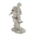 CERAMIC FIGURE OF BAGPIPER GINORI 20th CENTURY