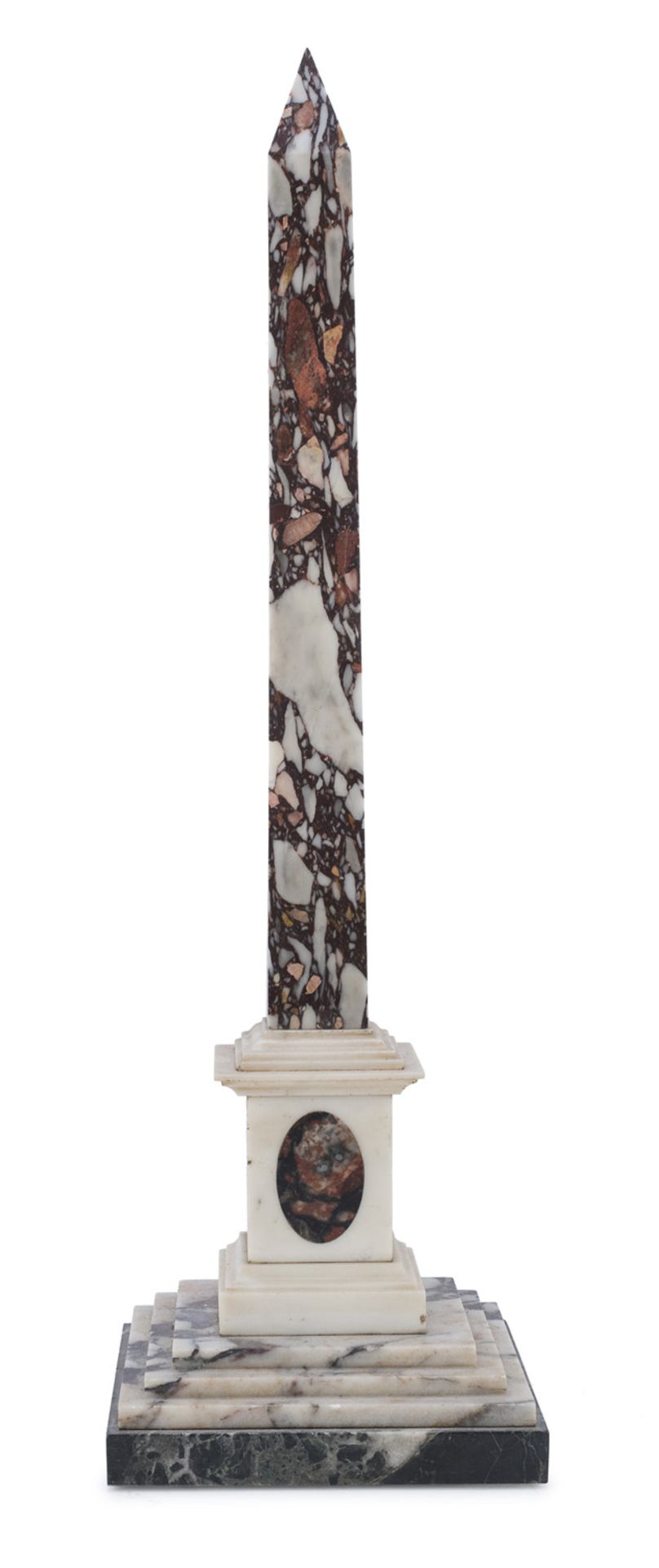 MODEL OF MARBLE OBELISK EARLY 20TH CENTURY