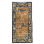 SMALL CHINESE CARPET LATE 19th CENTURY