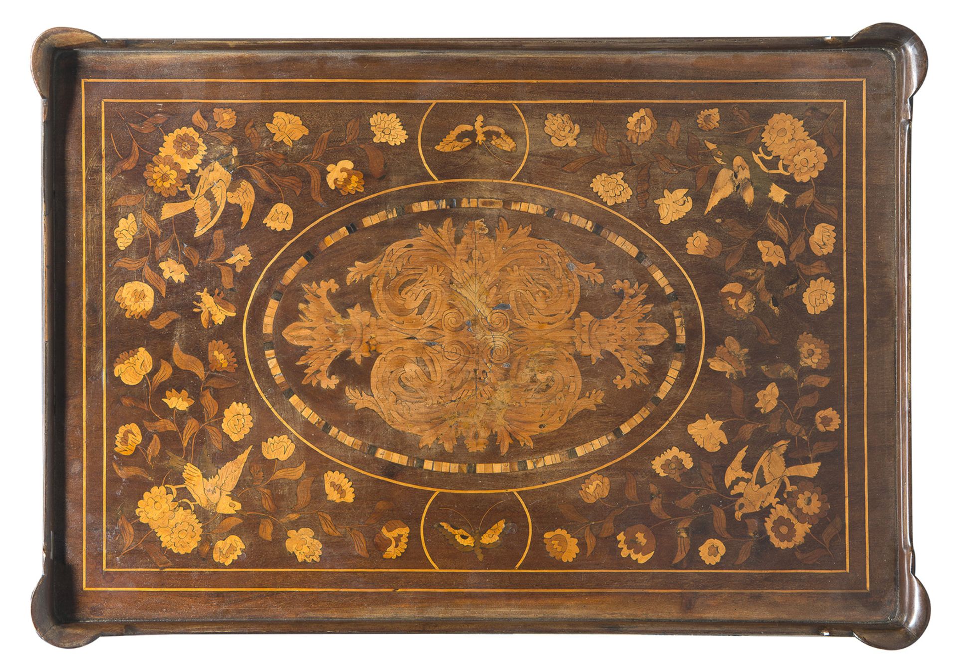 ROSEWOOD TABLE HOLLAND LATE 18th CENTURY - Image 2 of 2