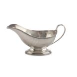 SILVER SAUCE BOAT PUNCH BIRMINGHAM 1922