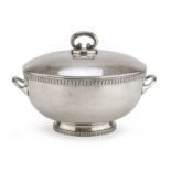 SILVER-PLATED ALPAK TUREEN 20th CENTURY