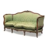 BEAUTIFUL WALNUT SOFA LOUIS XV STYLE 20TH CENTURY