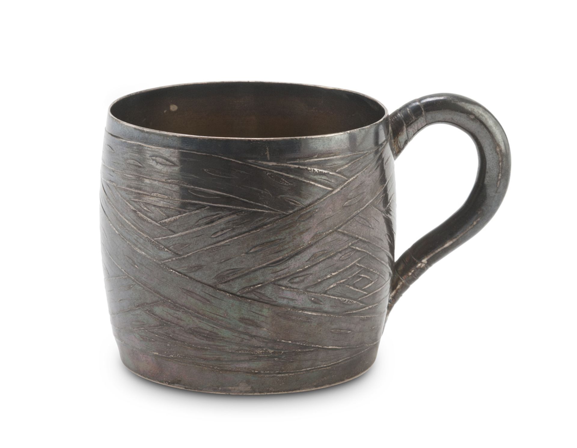 SILVER MUG MOSCOW PUNCH 1883