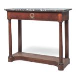 CONSOLE IN MAHOGANY LUCCA PERIOD EMPIRE