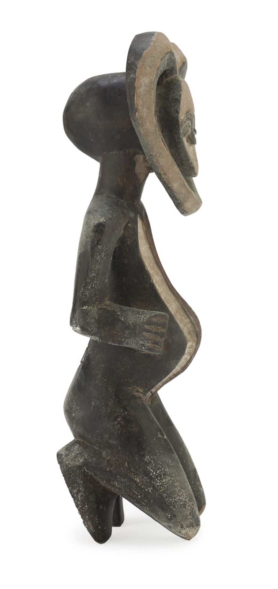 AFRICAN STATUE BWAMI CONGO LEGA 20TH CENTURY - Bild 2 aus 2