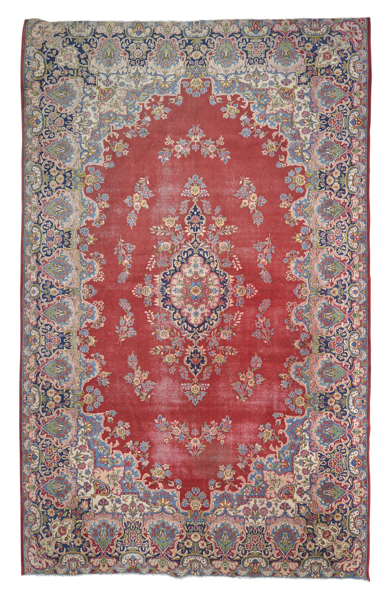 BEAUTIFUL KIRMAN CARPET EARLY 20TH CENTURY